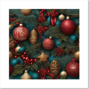 Christmas Ornaments Posters and Art